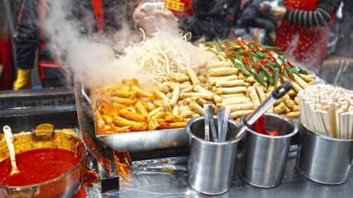 海外生活　韓国文化　食事